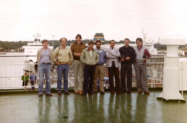 Helsinki le port,  juin 1982