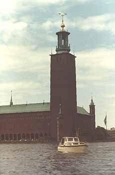 Stockholm,  la Venise du Nord juin 1982