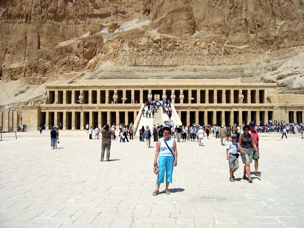 Le temple d' Hatchepsout à Deir el-Bahari