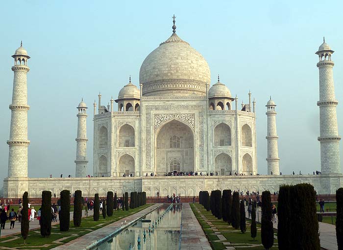 Visite du Taj Mahal  . . .