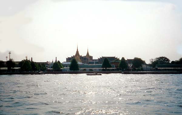 Le Grand Palais sur les rives du Chao Phya